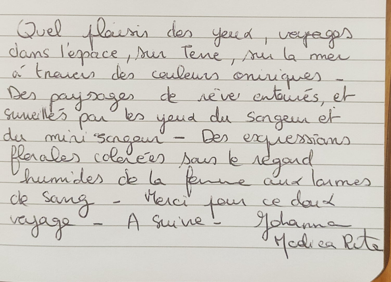Temoignages